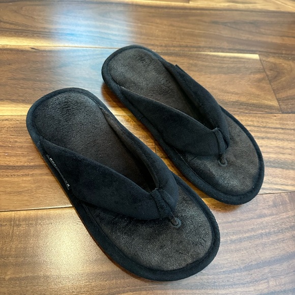 BALENCIAGA BLACK SOFT VELOUR SANDAL SLIPPER SIZE 36 - Picture 6 of 16